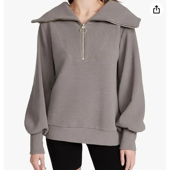 (取寄) バーリー レディース バイン プルオーバー Varley women Vine Pullover Deep Charcoal Women's Varley Vine Pullover | Zappos.com